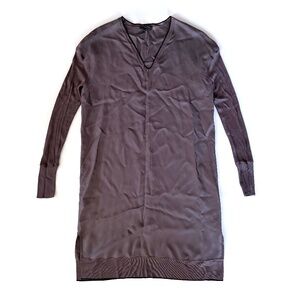 Rag & Bone Gray Silk Dress